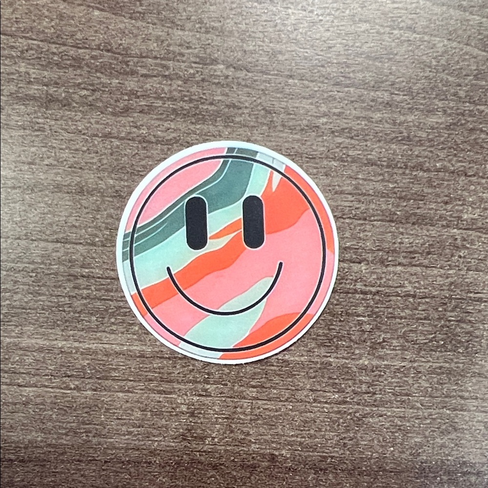 4/$10 Smiley Face Sticker